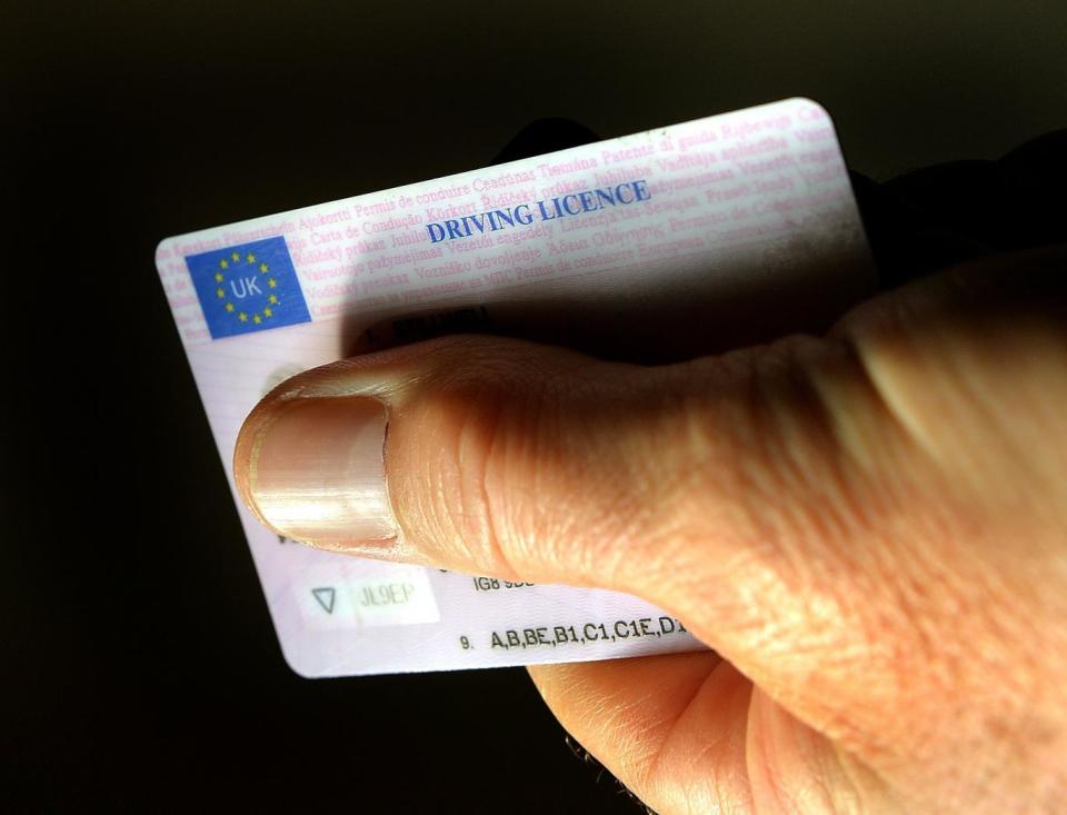 Customers' driving licences were affected by the breach (PA/John Stillwell)