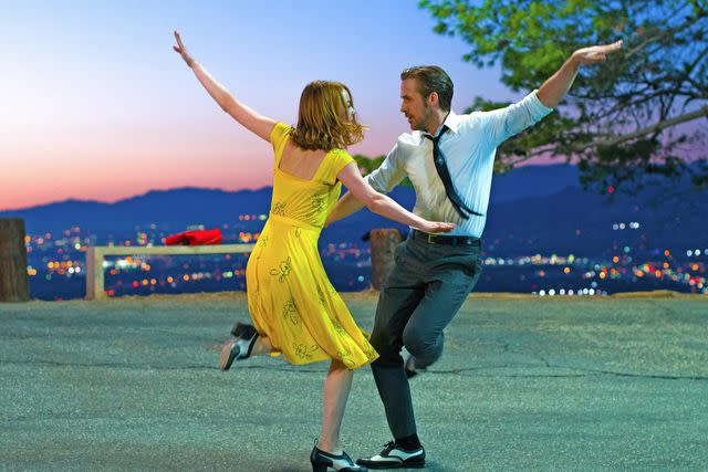 Dale Robinette Emma Stone and Ryan Gosling in 'La La Land'