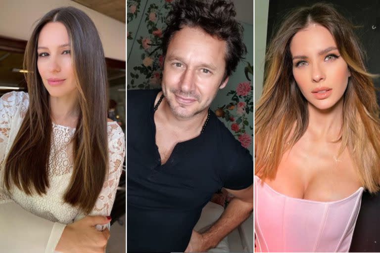 Vicuña y las madres de sus hijos, Pampita Ardohain y la China Suárez 