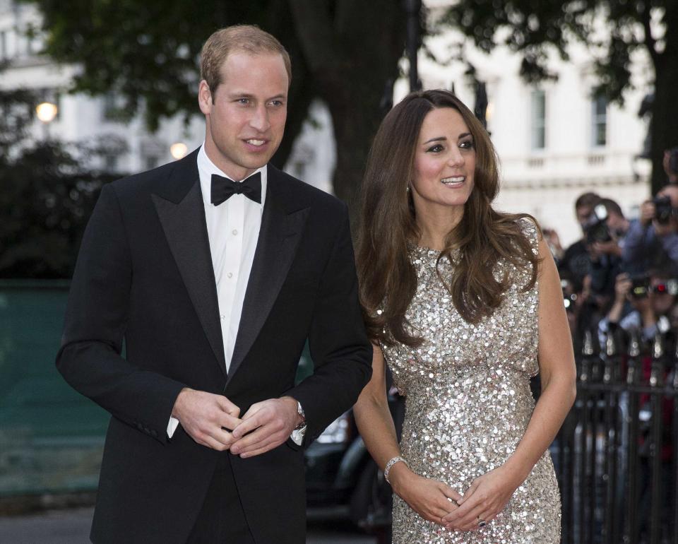 Britain's Duke and Duchess of Cambridge attend the Tusk Conservation Awards in London