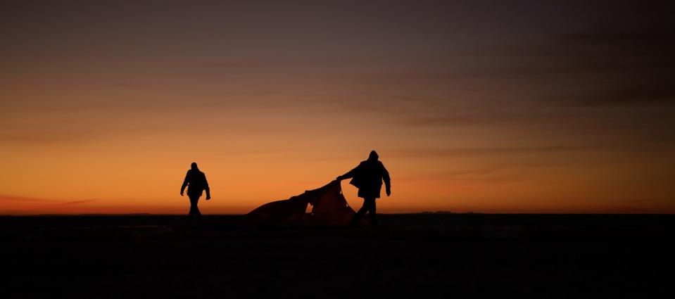 Boeing's Starliner capsule lands at the Army's White Sands Missile Range in New Mexico on Sunday, Dec. 22, 2019, after its mission to the International Space Station had to be cut short due to issues with raising its orbit.