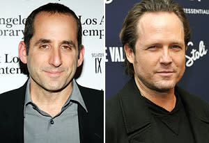 Peter Jacobson, Dean Winters | Photo Credits: Brian To/FilmMagic, Stephen Lovekin/Getty Images