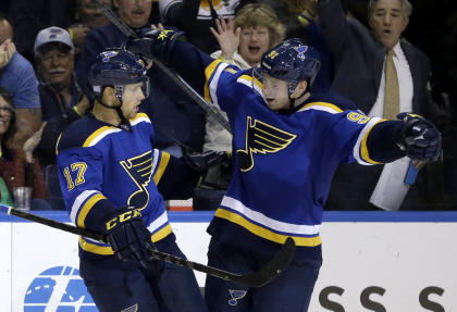 St. Louis drafted Jaden Schwartz 14th overall in 2010, then traded up to take Tarasenko 16th. (AP)