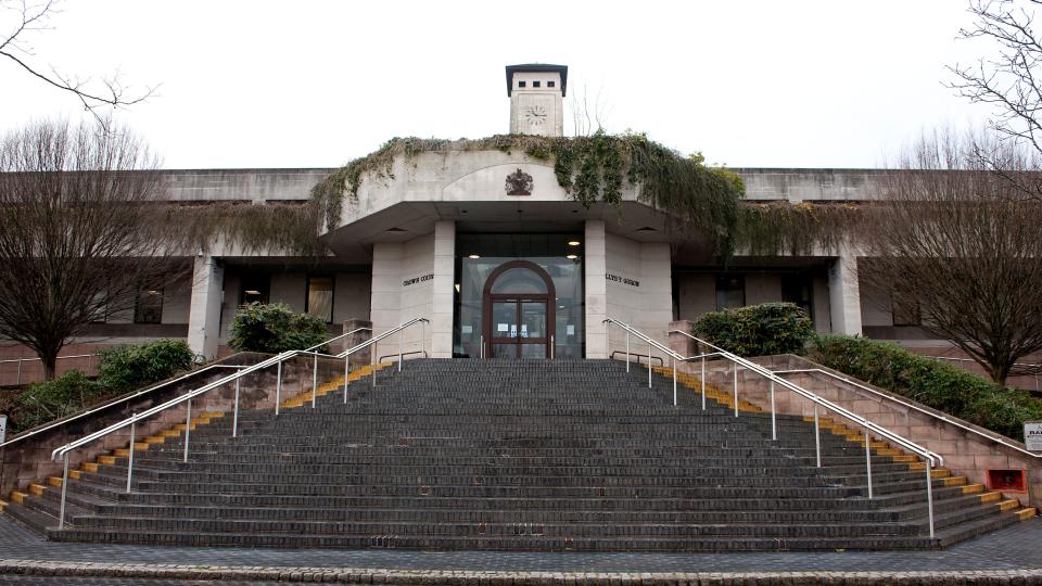 Newport Crown Court where Carly Ann Harris was cleared of the murder of her four-year-old daughter by reason of insanity. (PA).