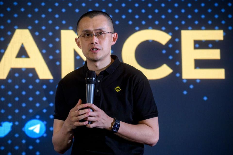Binance-Gründer Changpeng Zhao muss ins Gefängnis. - Copyright: Antonio Masiello / Getty