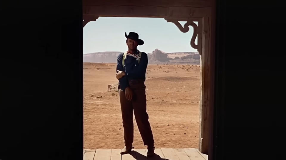 John Wayne in The Searchers