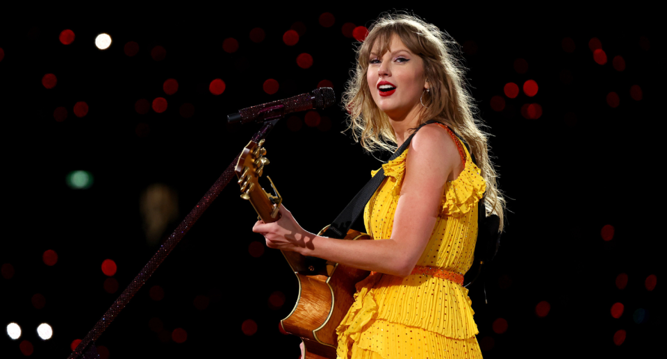 Taylor Swift at Melbourne show.