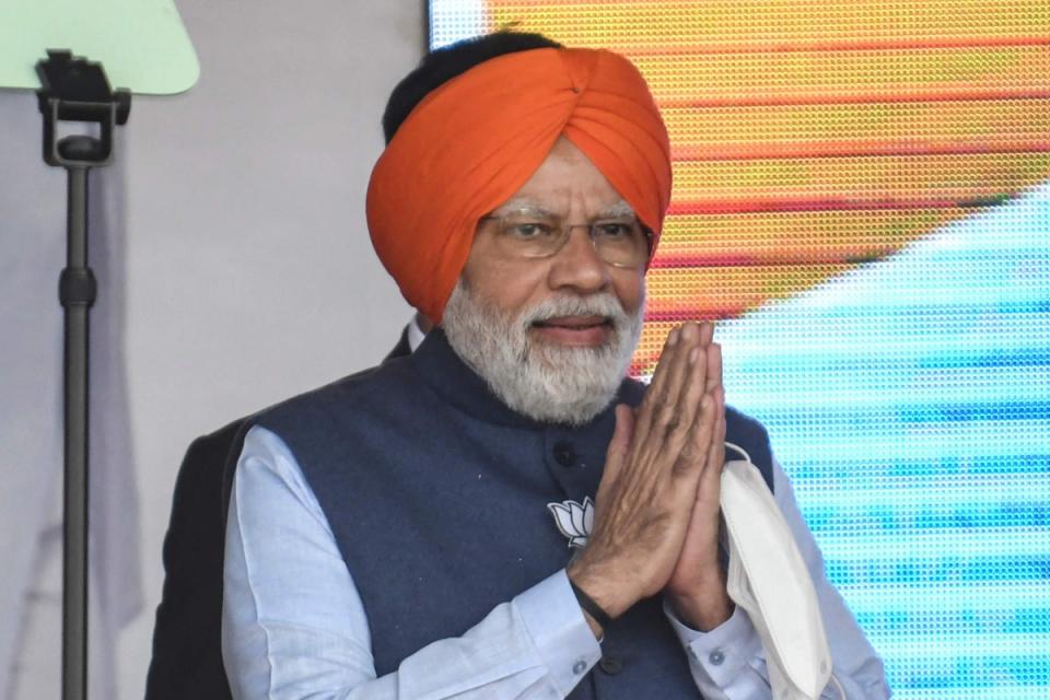 Narendra Modi, 73, is India’s prime minister (Narinder Nanu / AFP via Getty Images)