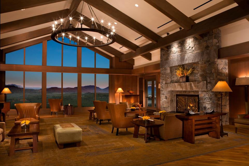 Suncadia Resort lobby interior in Cle Elum, Washington