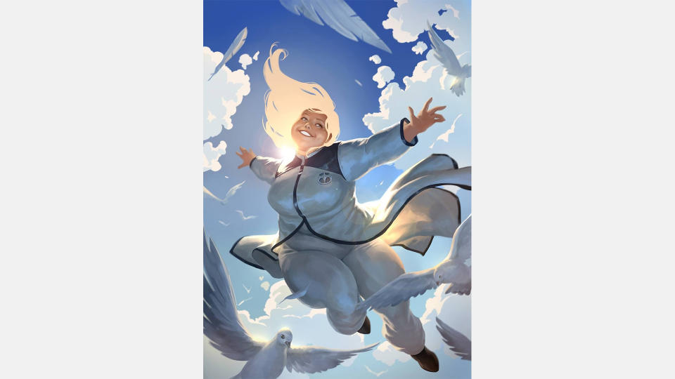 image of Faith from Valiant Comics