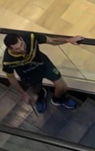 Suspected stabber in Westfield Bondi Junction