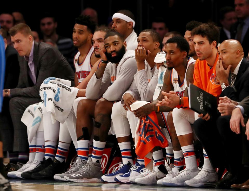 The Knicks can't stop anybody. But what else is new? (Getty Images)