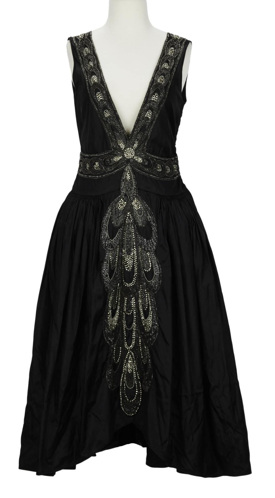 A 1926 Lanvin dress will be part of the auction.