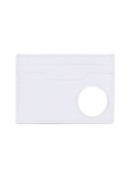 10) White Hole Card Holder