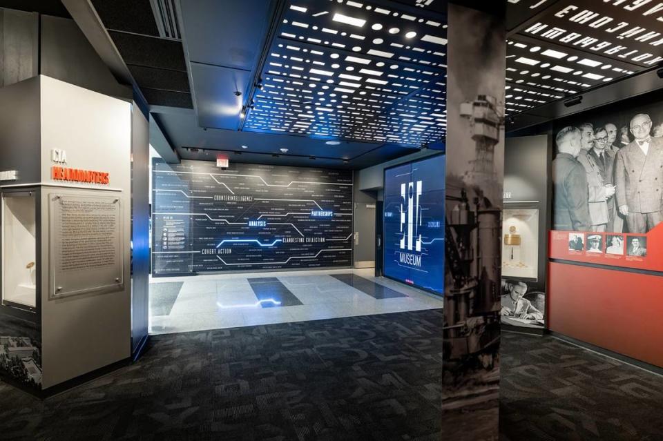 The CIA’s in-house museum at its headquarters in Langley, Virginia.