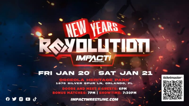 IMPACT Wrestling Spoilers (New Year's Revolution) – Taped 1/20