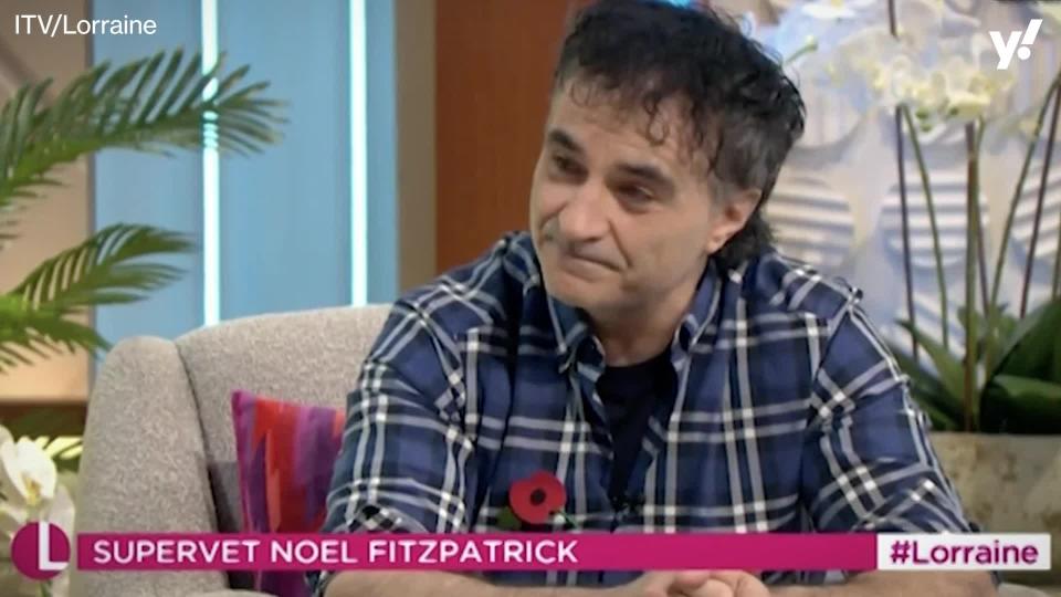 &lt;p&gt;Supervet star Noel Fitzpatrick appeared on Lorraine to talk about how doing a marathon helped hm to move on from the death of his beloved dog.&lt;/p&gt;