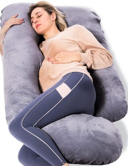 Everlasting Comfort Half Moon Pillow - Pregnancy Discomfort