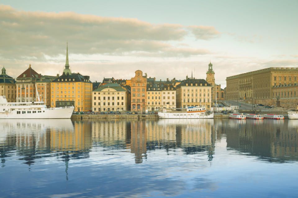 View old town Stockholm