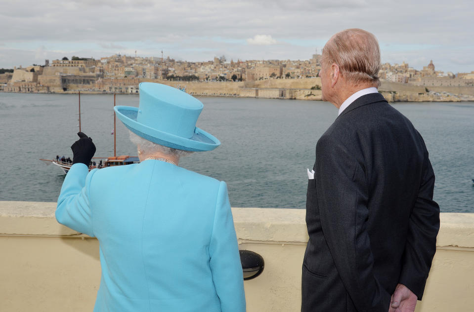 The Queen and Prince Philip last visited Malta back in 2015 [Photo: Getty]