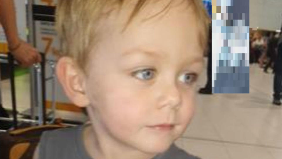 A two-year-old boy (pictured) missing in Queensland, who is believed to be in the Cairns area, has sparked an urgent search.