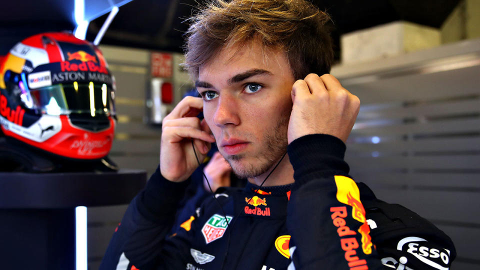 Pierre Gasly. (Photo by Mark Thompson/Getty Images)