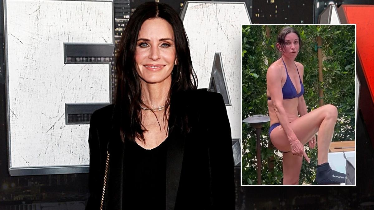 Courteney Cox talks nip slips, paparazzi poses & her marriage