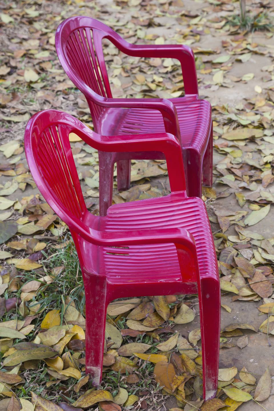 15) Plastic Chairs