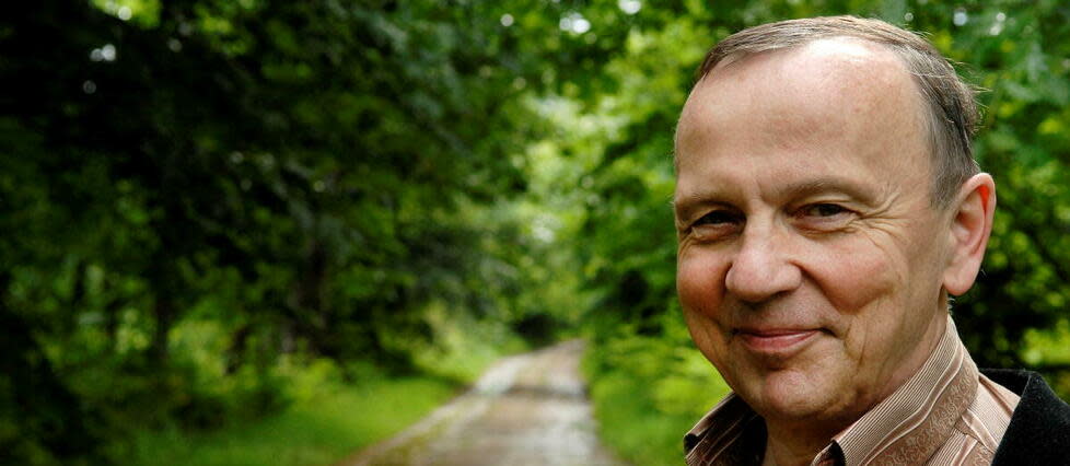 L'écrivain et poète Christian Bobin, en 2011.  - Credit:Ulf Andersen/Aurimages via AFP