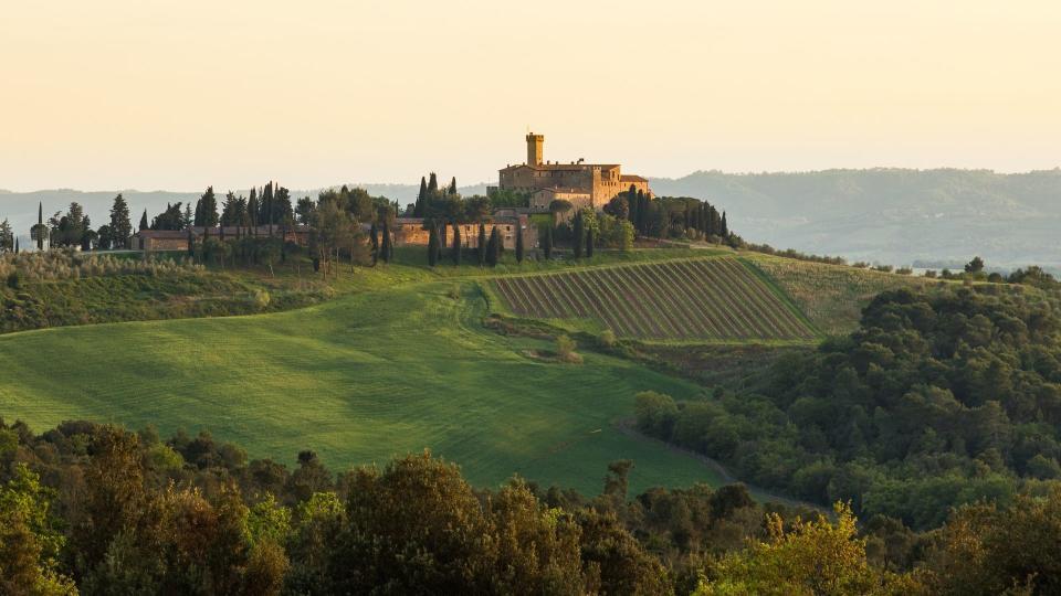 Castel Monastero, Tuscany, Italy