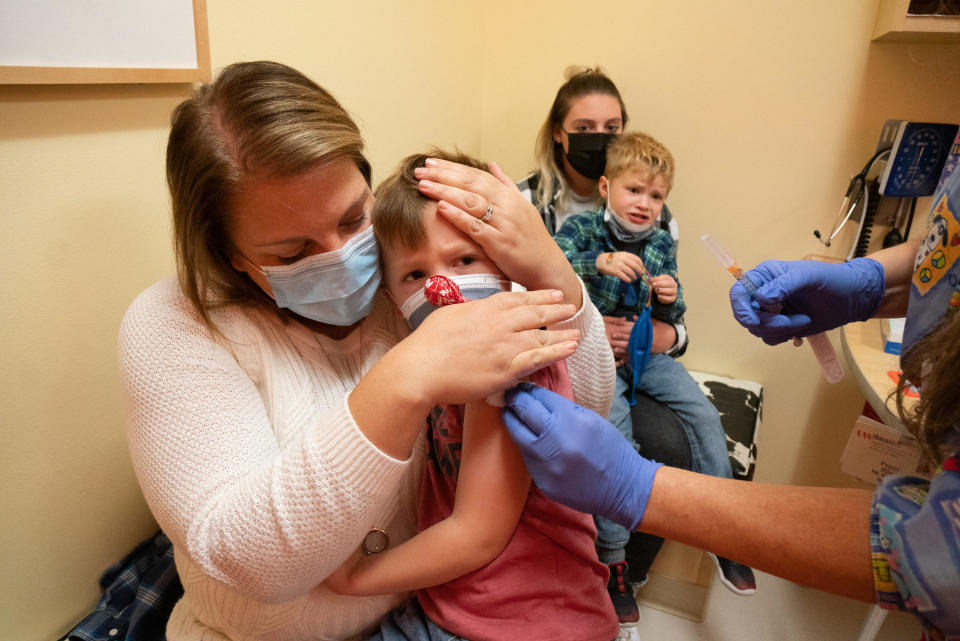 The KidCOVE phase three clinical trial of Moderna COVID vaccine for children 2 to 5 years old, the University of Wisconsin School of Medicine and Public Health. / Credit: Courtesy: John Maniaci/UW Health