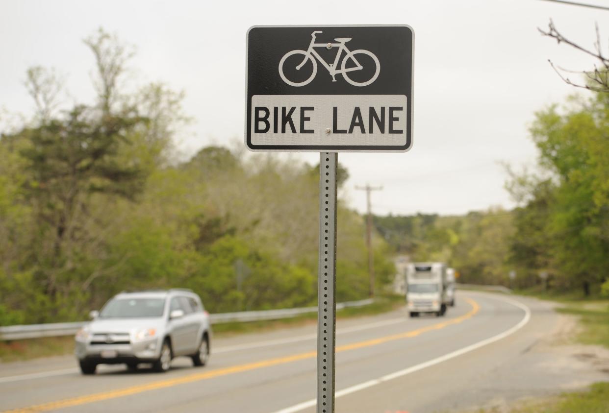 Bike lanes were installed in 2017 along the shoulders of Route 6 in Wellfleet and Truro.