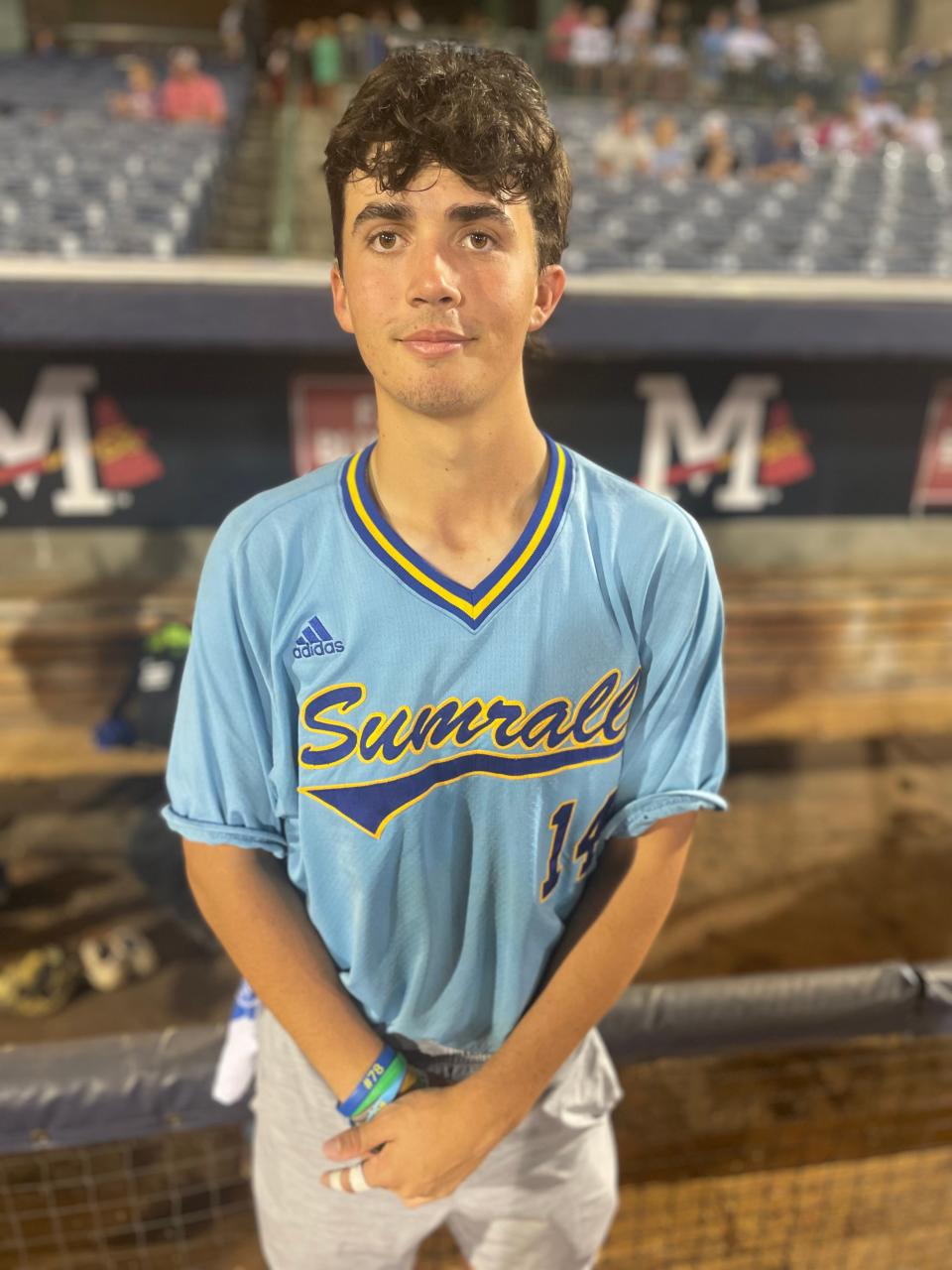 Ethan Aultman hit a walk-off RBI double to secure a 6-5 win for Sumrall in Game 1 of the Class 4A state championship series