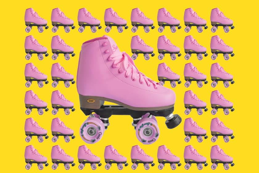 Photo illustration for "The things we loved in 2020: Rollerskating"