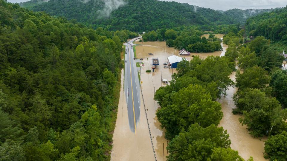 Überflutungen im US-Bundesstaat Kentucky