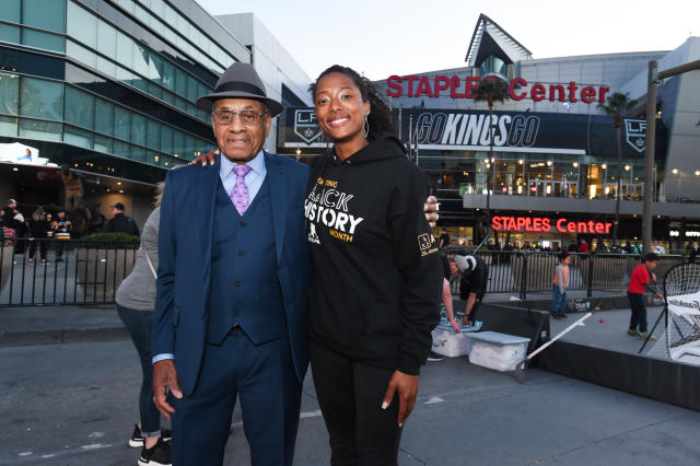 NHL's First Black Female Scout Making History With LA Kings