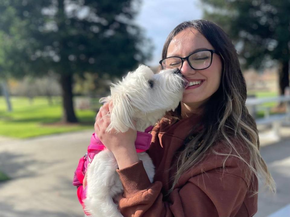 Nour Makhoul fled Syria with her family in April 2023, but was forced to leave her dog Tuti behind. Now the 20-year-old Cuesta College student, who relocated to San Luis Obispo after leaving her home country, has finally been reunited with her beloved companion.