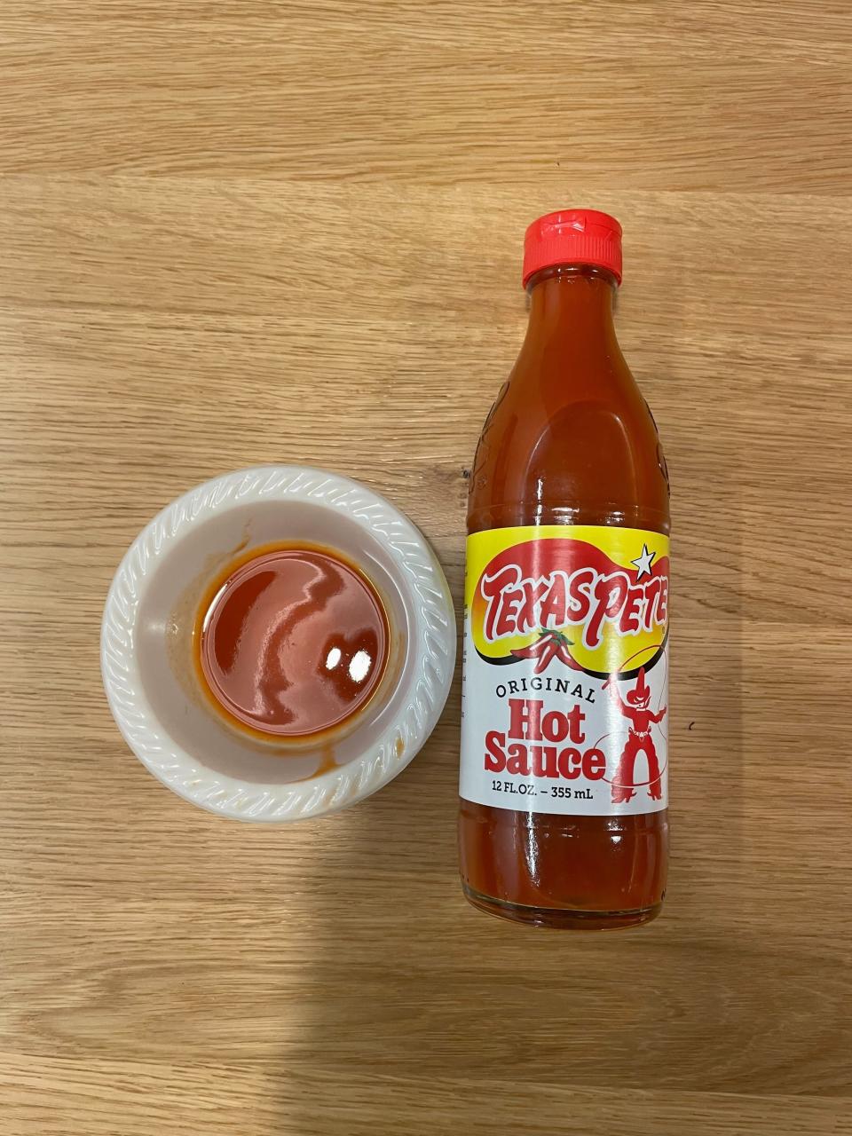 Texas Pete hot sauce