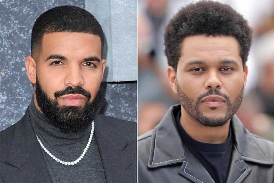 Drake and the Weeknd
