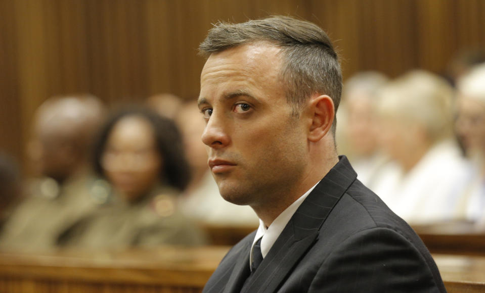 Oscar Pistorius war wegen Totschlags an seiner Freundin Freundin Reeva Steenkamp verurteilt worden