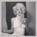 <p>As Marilyn Monroe</p>