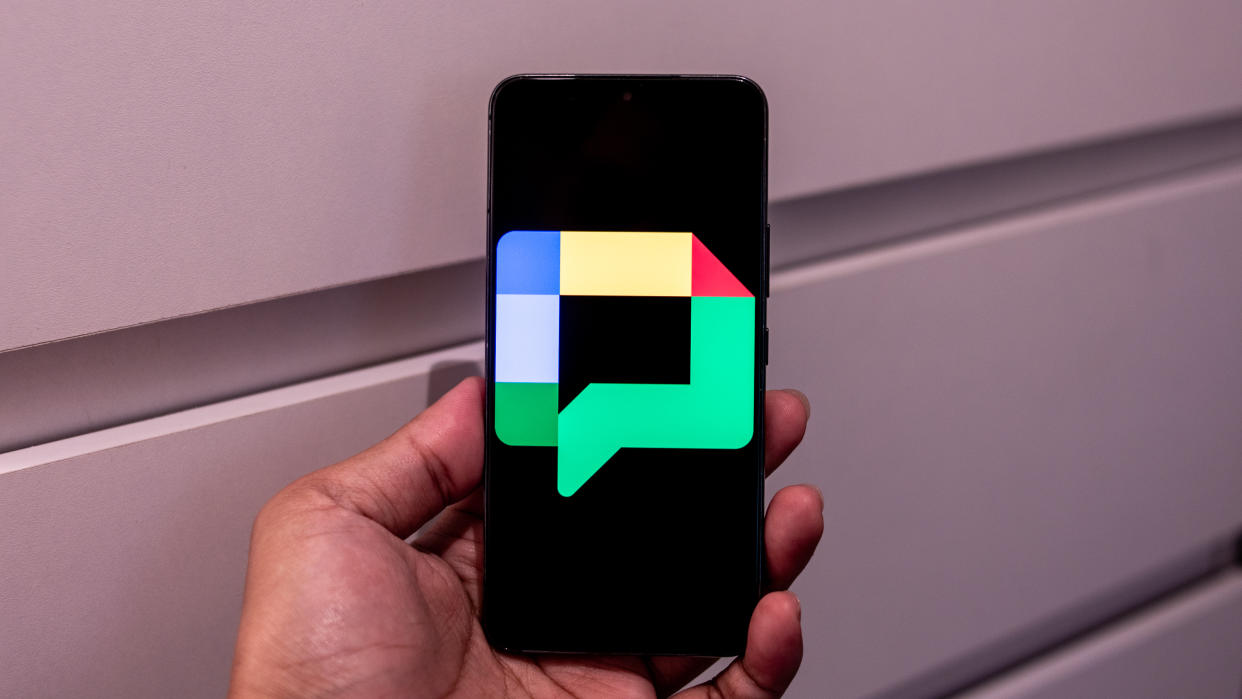  Google Chat new logo. 