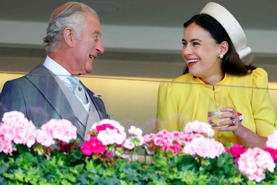 <p>Max Mumby/Indigo/Getty</p> King Charles and Sophie Winkleman at Royal Ascot on June 24, 2023