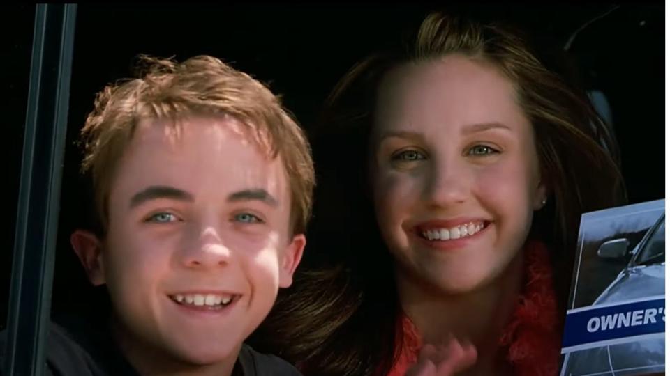 Frankie Muniz and Amanda Bynes in Big Fat Liar