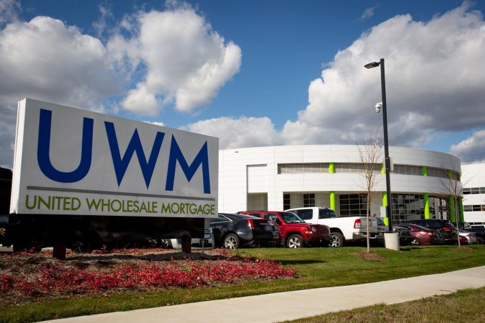 United Wholesale Mortgage has its headquarters in Pontiac. The firm was previously known as United Shore.