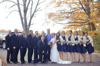 Prime Minister Stephen Harper with the wedding party. (Photo courtesy of Laura Kelly)