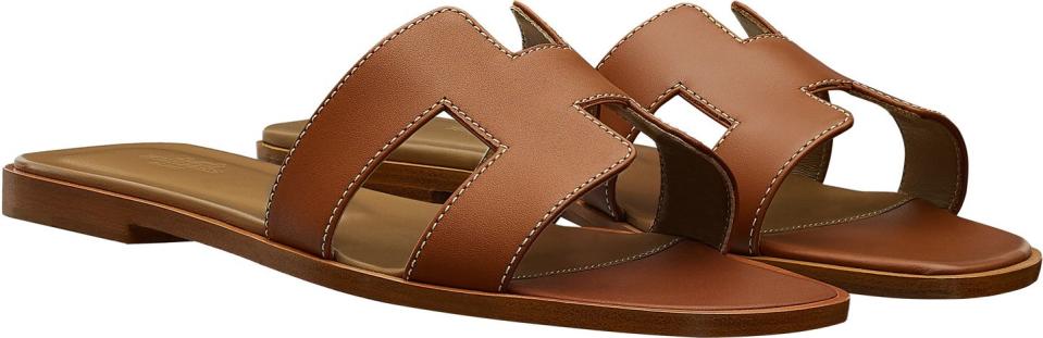 20) Hermes Sandals