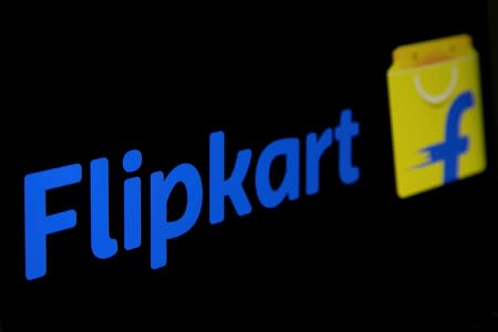 FILE PHOTO: The logo of India's e-commerce firm Flipkart is seen in this illustration picture