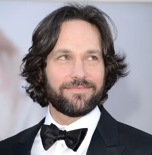 Actor Paul Rudd arrives at the oscars. (Credit: Getty)