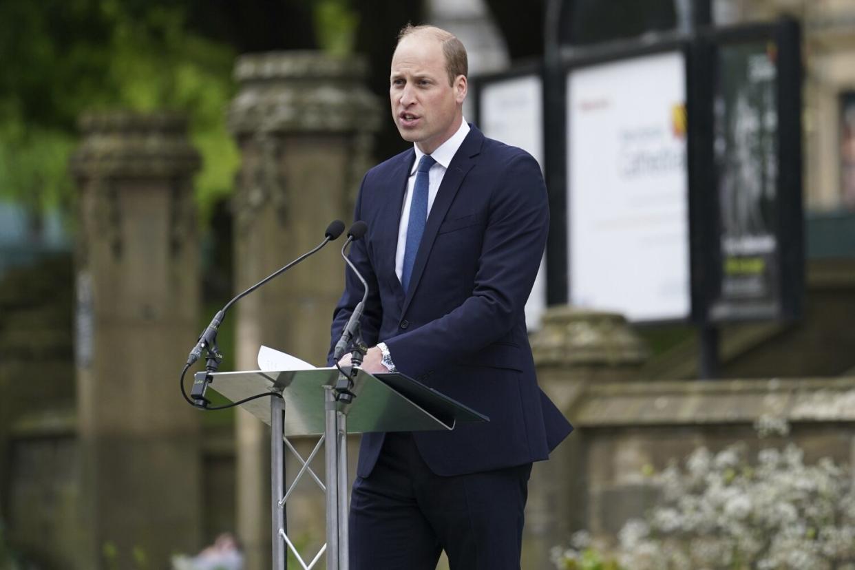 The Duke And Duchess Of Cambridge Attend The Official Opening Of The Glade Of Light Memorial